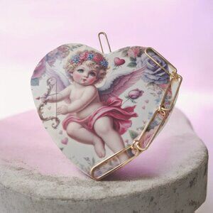 Pendant angel victorian  handmade
